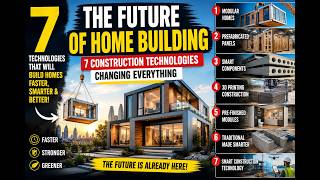 The Future of Home Building: 7 Construction Technologies Changing Everything