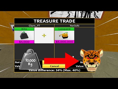 Part 4 Trading Kilo to Leopard Fruit with only 1 trade #bloxfruits #bl