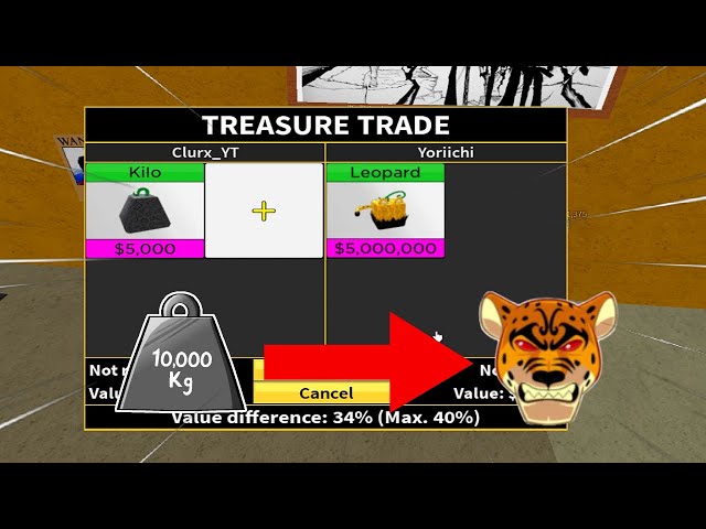 Blox fruits, Trading Kilo to Leopard Fruit with only 1 trade! 