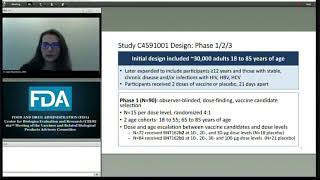 FDA COVID-19 Vaccines Advisory Committee Meeting for Emergency Use Authorization