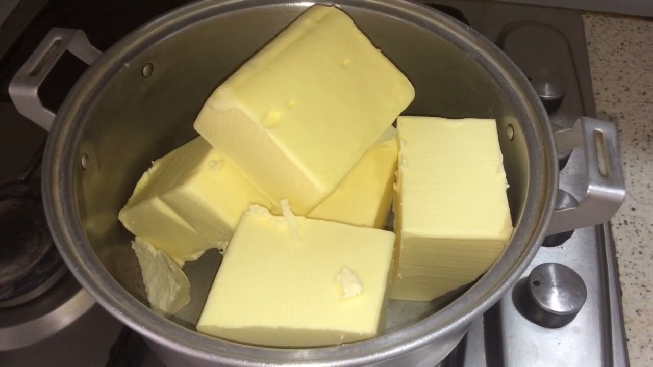 Kərə yağının əridilməsi.Gənc xanımlar üçün 🥰