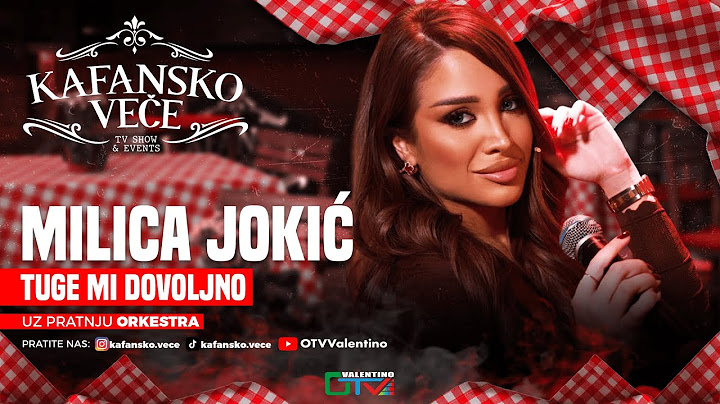 MILICA JOKIC  - TUGE MI DOVOLJNO | UZIVO | 2025 | KAFANSKO VECE