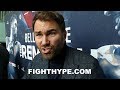 EDDIE HEARN "BAFFLED", GOES IN ON CHRIS EUBANK SR.; TELLS JR. TO WAKE UP AND GET A TRAINER AND TEAM
