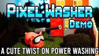 The Pixel Washer Demo is Cute Fun