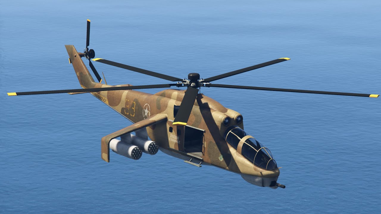 вертолет savage gta 5 (119) фото