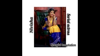 Nivisha Serial Actress Dress Collection Meesho Colorful Temptation
