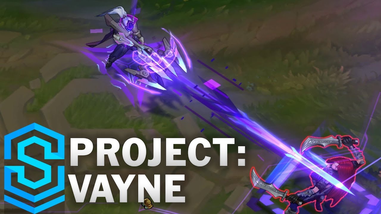 ゲーム内画像有 新しく3種類のprojectスキンが追加 Vayne Vi Jhin Lol情報ナビ