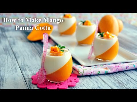 Video: Cum Se Face Panna Cotta Cu Flambe De Mango