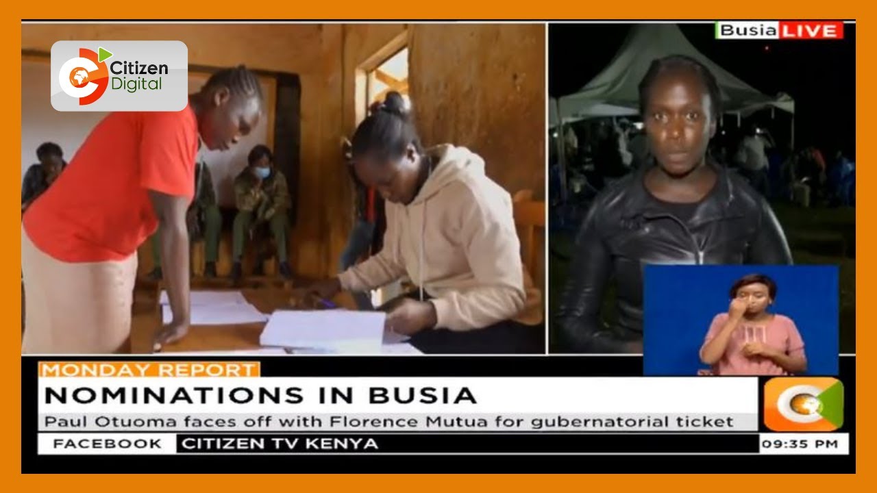 ODM holds nominations for election candidates in Busia County - YouTube