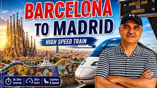 Barcelona to Madrid Bullet Train 🇪🇸 | High Speed Rail Journey! SE-3 EP-10