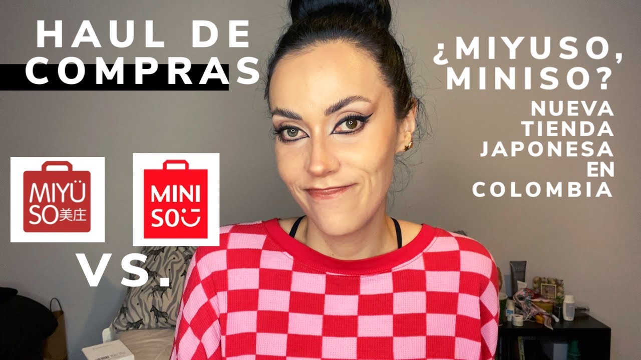 Haul de compras. ¿Miyuso Vs. Miniso? Nueva tienda japonesa en Colombia YouTube