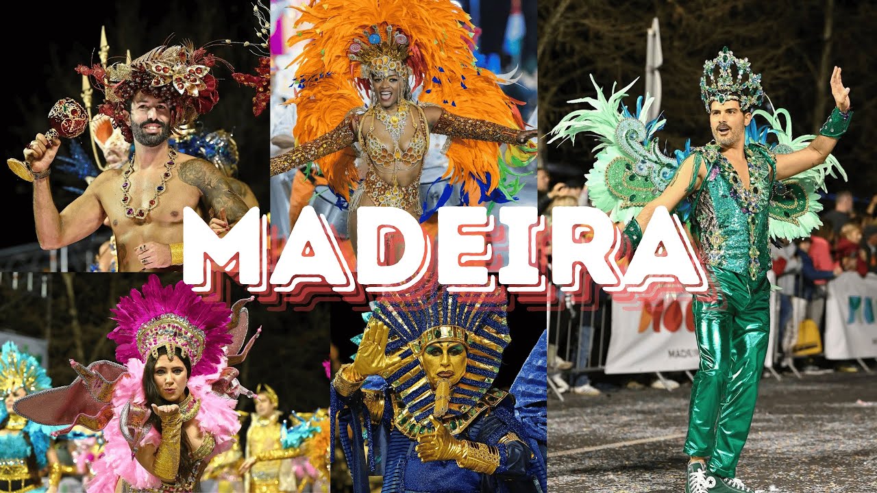 Madeira island 2025 Carnival, Portugal, Madeira Carnival 🎭✨ A Colorful Celebration of Music & Dance!