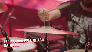 16" AA Raw Bell Crash