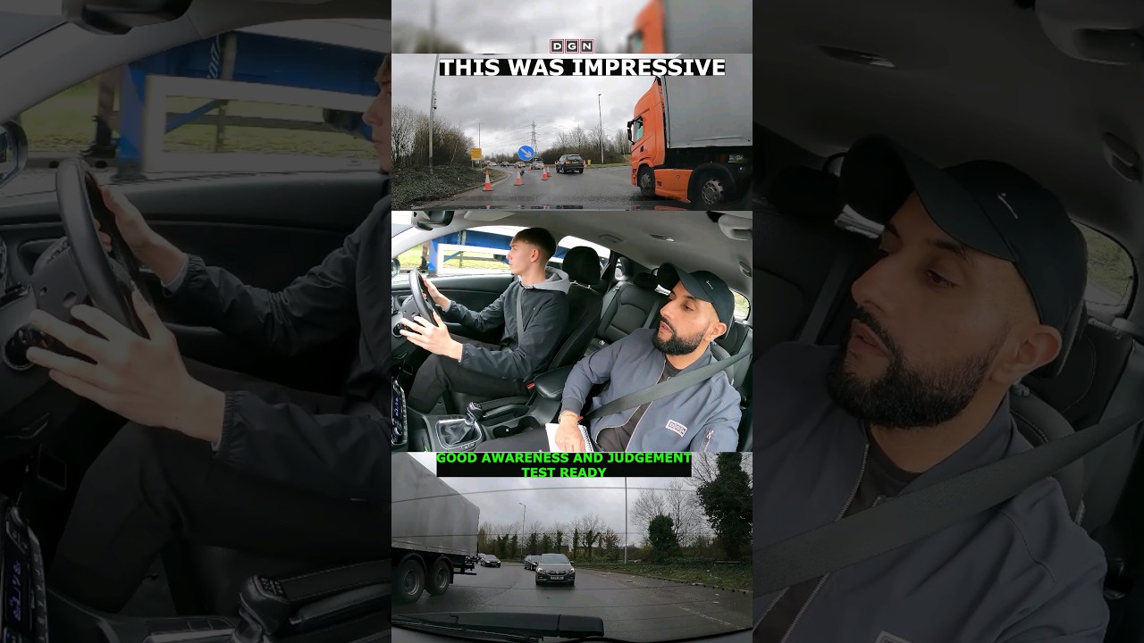 Driving Test Ready: Good Awareness and Judgement 