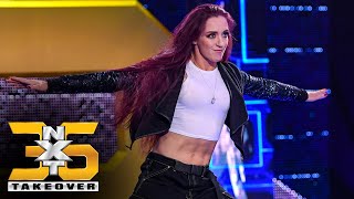 Kay Lee Ray stares down Raquel Gonzalez: NXT TakeOver 36 (WWE Network Exclusive)