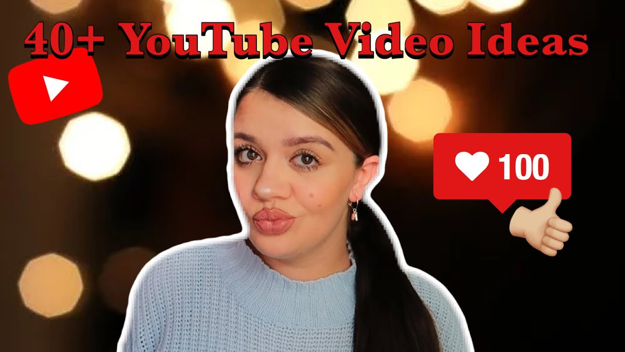 40+ POPULAR YOUTUBE VIDEO IDEAS 2020 💙 YouTube
