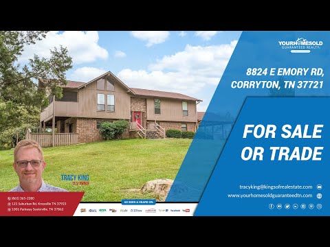 8824 E Emory Rd, Corryton, TN home video tour