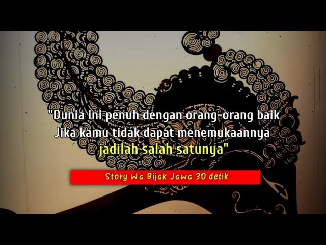 Story wa wayang kulit - motivasi kehidupan class=