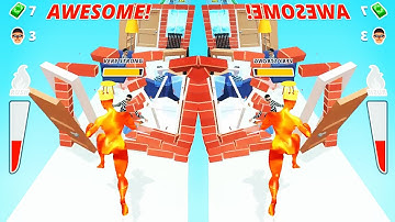 Muscle Rush Gameplay Walkthrough Levels (162-163) Android iOS