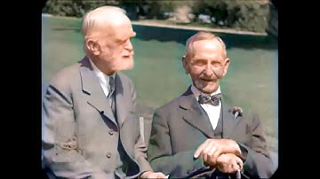 Interview with man born in 1826 | Restored with color [60 FPS]