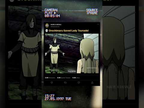 Orochimaru Saved Tsunade After Madara's Attack 😱🔥 | Naruto Shippuden #shorts