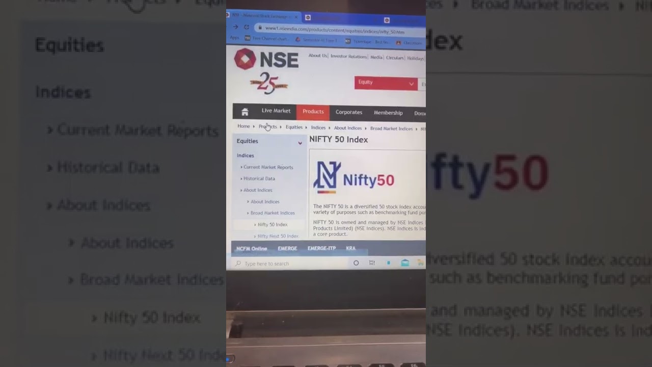 How to Find out TOP 10 Constituents of NIFTY 50 Index?? Follow these Steps!✨ 💰📊🔟⬆️ 