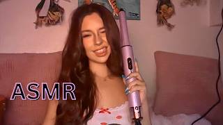 Curl my hair with me 🎀 soft spoken ASMR (Unboxing Cweixi 7-in-1 Air Styler) screenshot 2