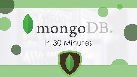 MongoDB tutorial in Arabic ||  تعلم MongoDB في 30 دقيقة