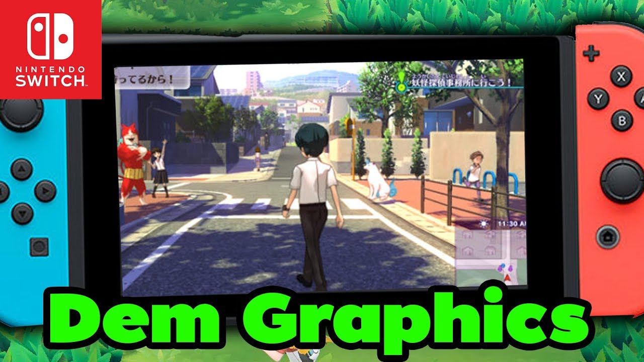 POKEMON SWITCH GENERATION 8 STYLE GRAPHICS THAT WE NEED! Yo Kai Watch 4 Switch