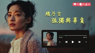 趙乃吉 - 孤獨與辜負『一個人害怕孤獨，兩個人害怕辜負。』【高音質|動態歌詞Lyrics】♫