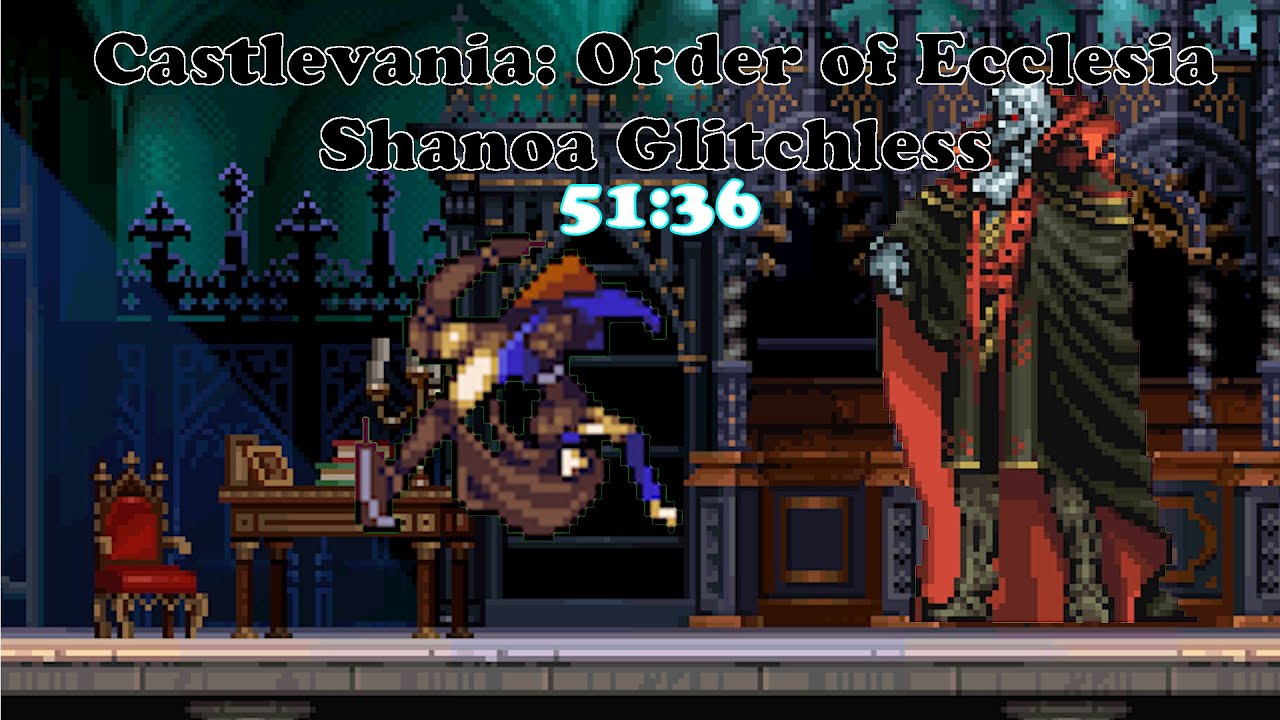 [PB] Castlevania: Order of Ecclesia Shanoa Glitchless in 