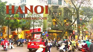 [4K WALK]Vietnam, Hanoi 2024! Waling Tour in City Center 4K HDR 60fps