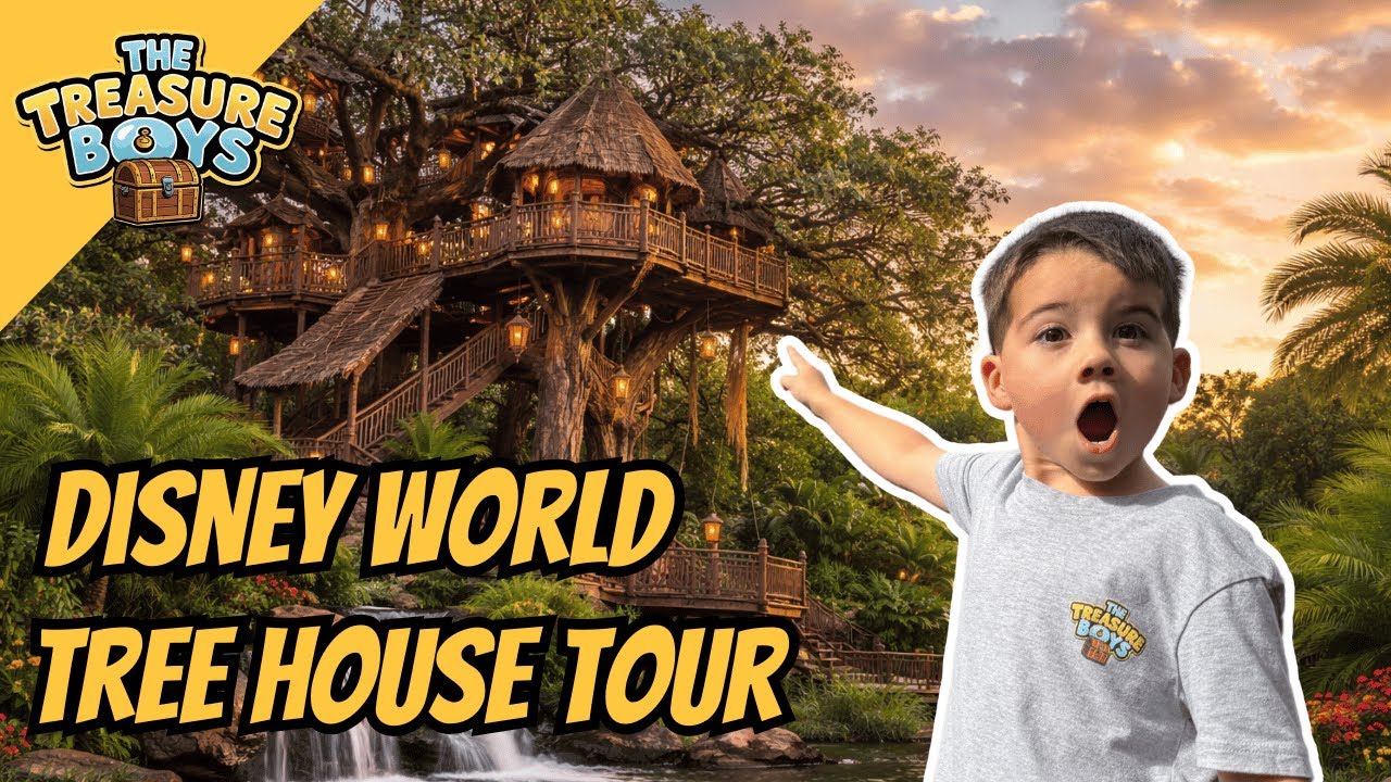 Exploring the Swiss Family Robinson Treehouse | Disney World ...