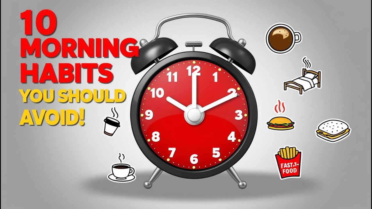 10 Morning Habits You MUST Avoid for a Productive & Healthy Start to ...