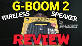 g project g boom speaker