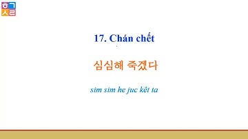 Học thêm 140 Câu Tiếng Hàn Giao Tiếp Thông Dụng Hằng Ngày