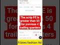 Filatex fashion share latest news today,#shorts #stockmarket #ipo #gmp #pennystock
