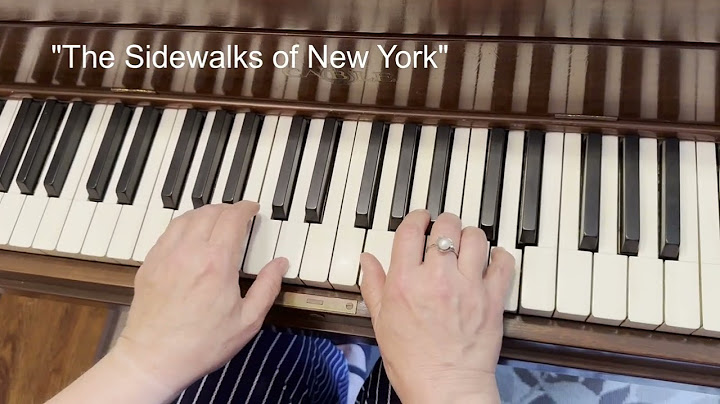 The Sidewalks of New York Piano version - Piano performance video thumbnail