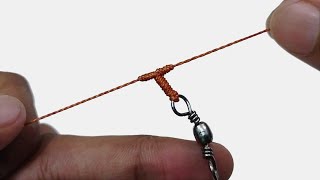 T Knot Fishing | Fishing Knots For Swivel