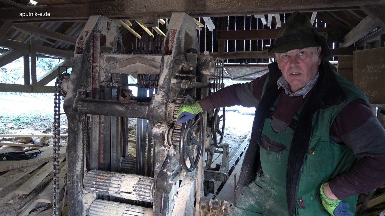 Gattersäge von 1938 in Schuppach - Günter Funk - Gde: Pfedelbach - Hohenlohe