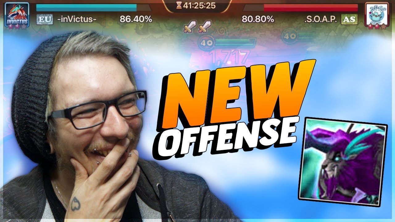 Ich habe Spaß mit meiner Neuen OFFENSE im Welt Gildenkampf (sehr lustig) 💥 SUMMONERS WAR DEUTSCH