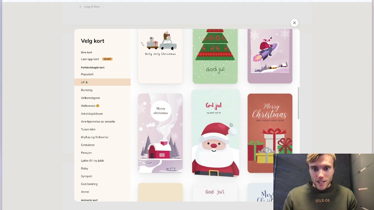 Send en gave til 1000stk på under to minutter