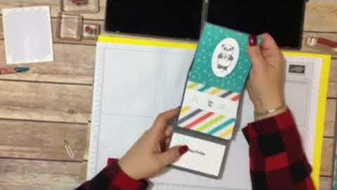 Facebook Live -Swaps,  Party Pandas and fun folds