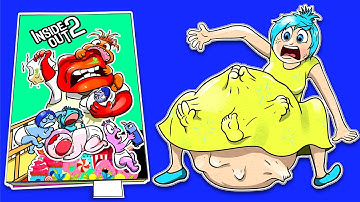 Making Inside Out 2（+ Joy Pregnant Squishy）DIY 인사이드 아웃 2 INTENSAMENTE 2