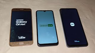 Samsung J7 vs Mi A3 vs Redmi A3 Reboot Speed Test