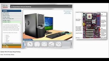 Kuliah TIK - Simulasi Rakit PC dengan Cisco IT Essentials Virtual Desktop