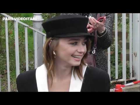 Jessica Barden ( The End of the F***ing World )@ Paris 28 february 2020 Fashion Week show Balmain