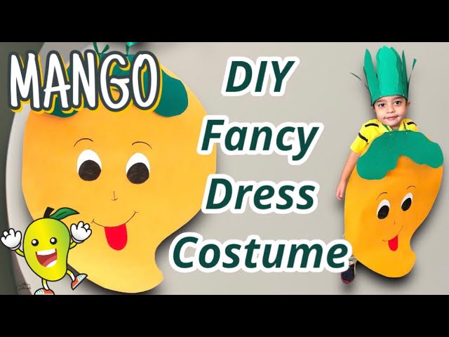 Buy KAKU FANCY DRESSES Kids Mango Fruits Costume for School Annual  Function/Theme Party/Competition/Stage Shows Dress Online at Low Prices in  India - Amazon.in