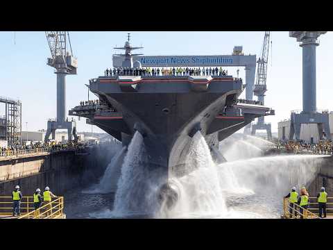 Finally! America Introduces Its New $13B Supercarrier John F. Kennedy (CVN-79)
