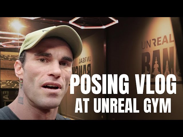 SH!TTY VLOG S2 DAY 2: POSING VLOG AT UNREAL GYM